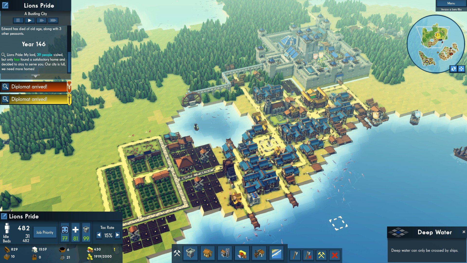 Kingdoms and Castles screenshot 2